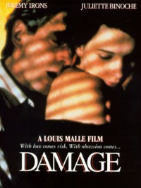 1992 film Damage Jeremy Irons Juliette Binoche Josephine Hart a review of the book Emmanuelle de Maupassant